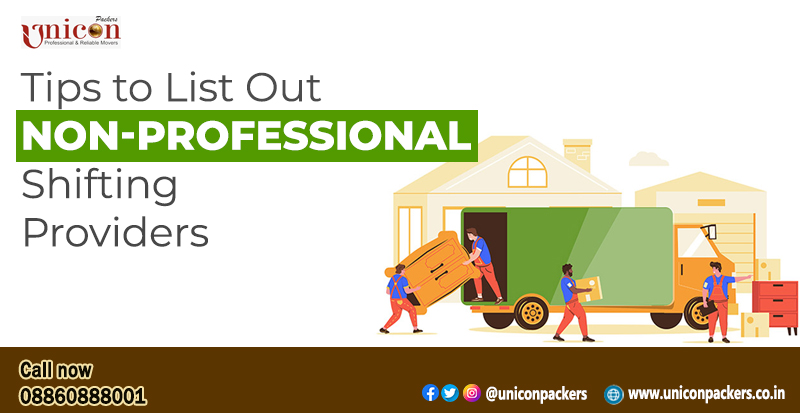 Tips to List Out Non-Professional Shifting Providers