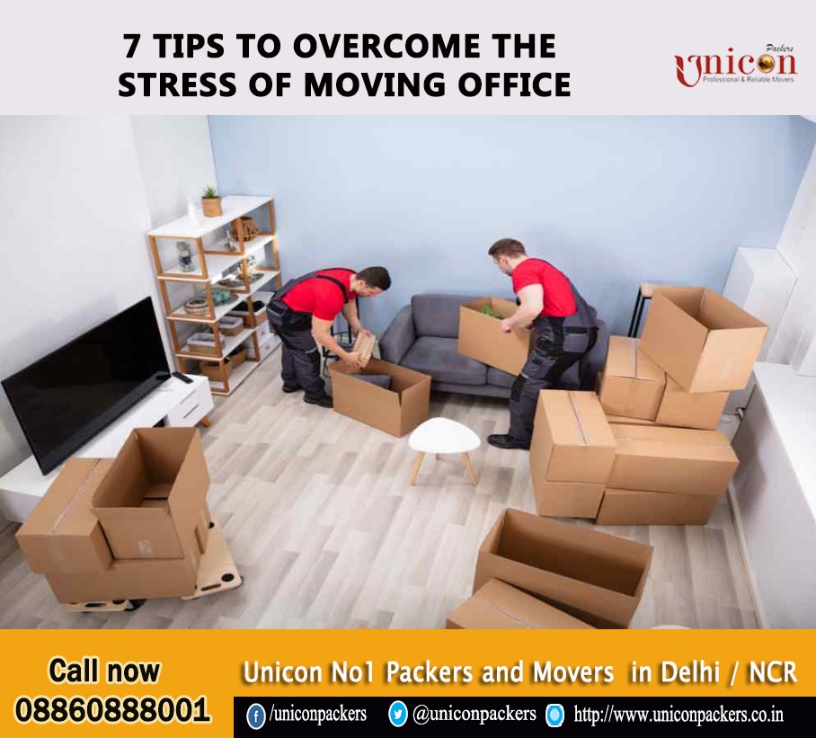 7 Tips To Overcome The Stress Of Moving Office