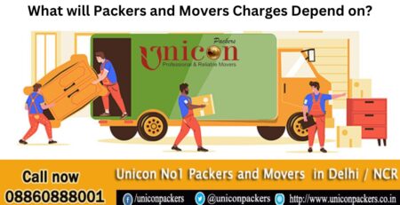 What will Packers and Movers Charges Depend on