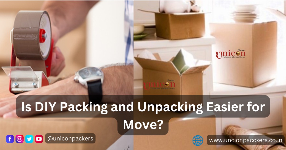 Is DIY Packing and Unpacking Easier for Move?