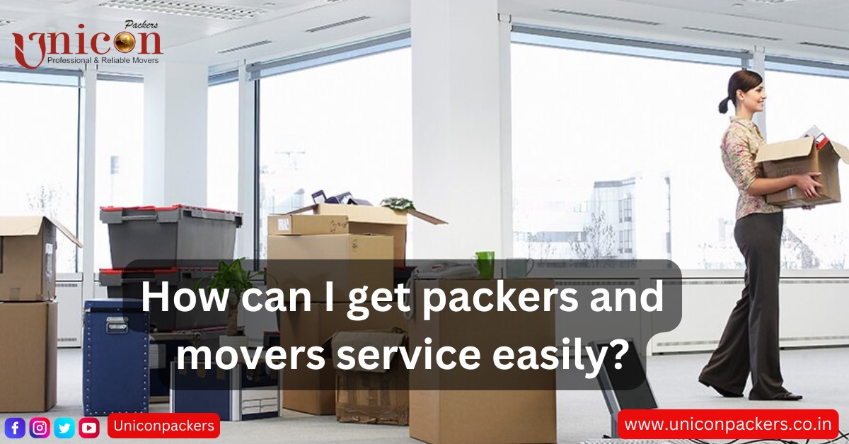 How can I get packers and movers service easily?